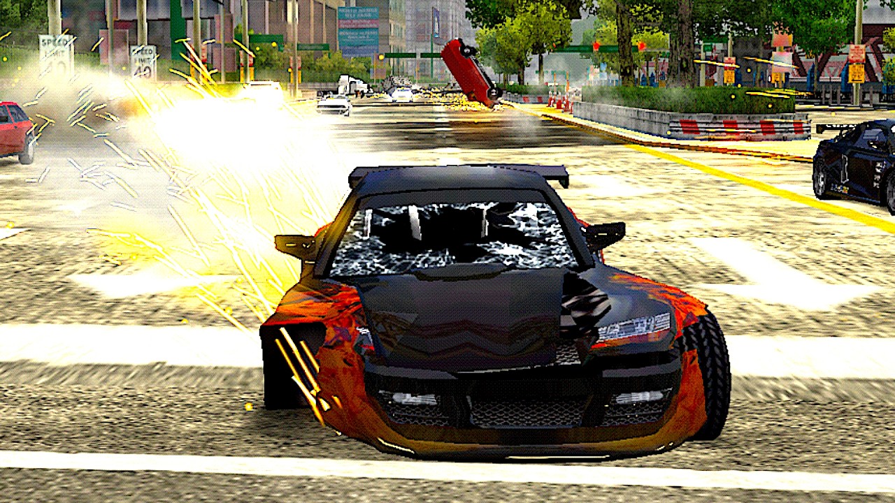 I Got TOTALED and achieved 36 Takedowns in 4 attempts | Burnout 3 Challenge