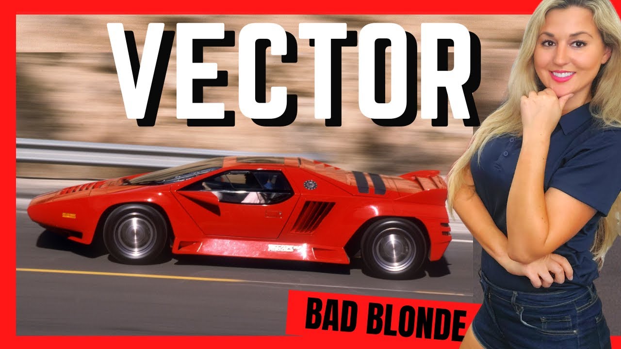 История самого дикого суперкара Америки — Vector Motors | История автомобиля Bad Blonde