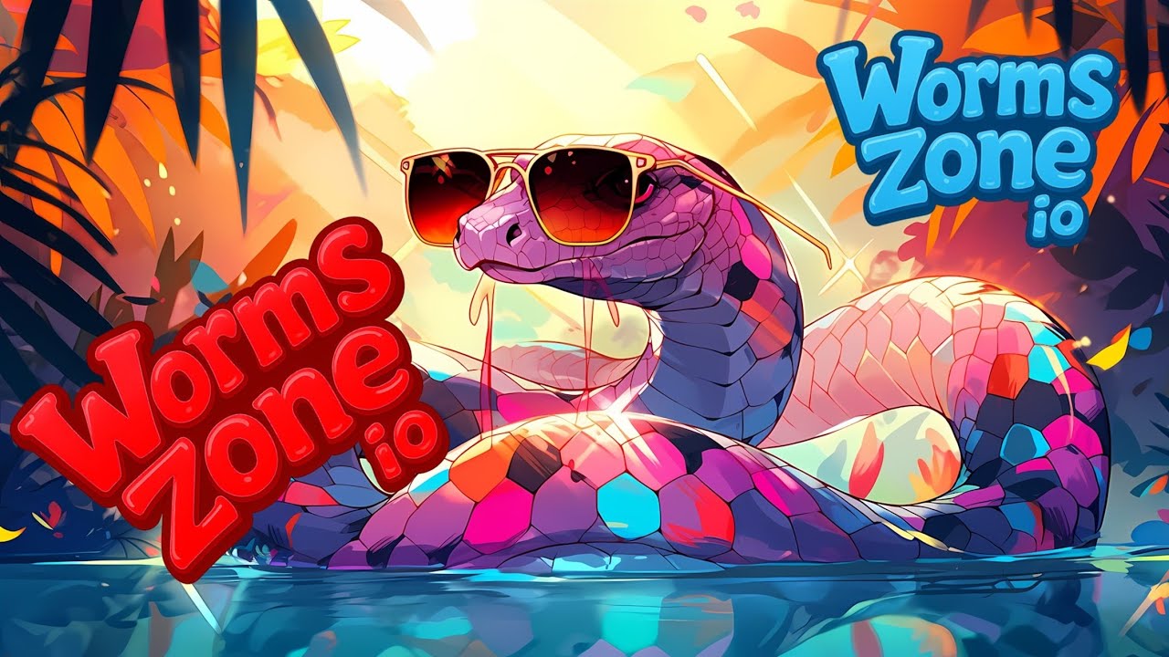 The Biggest Worm 🐍| Top 1 🔥| Score: 1,616,900+🤩| Worms Zone.io | #wormszone 