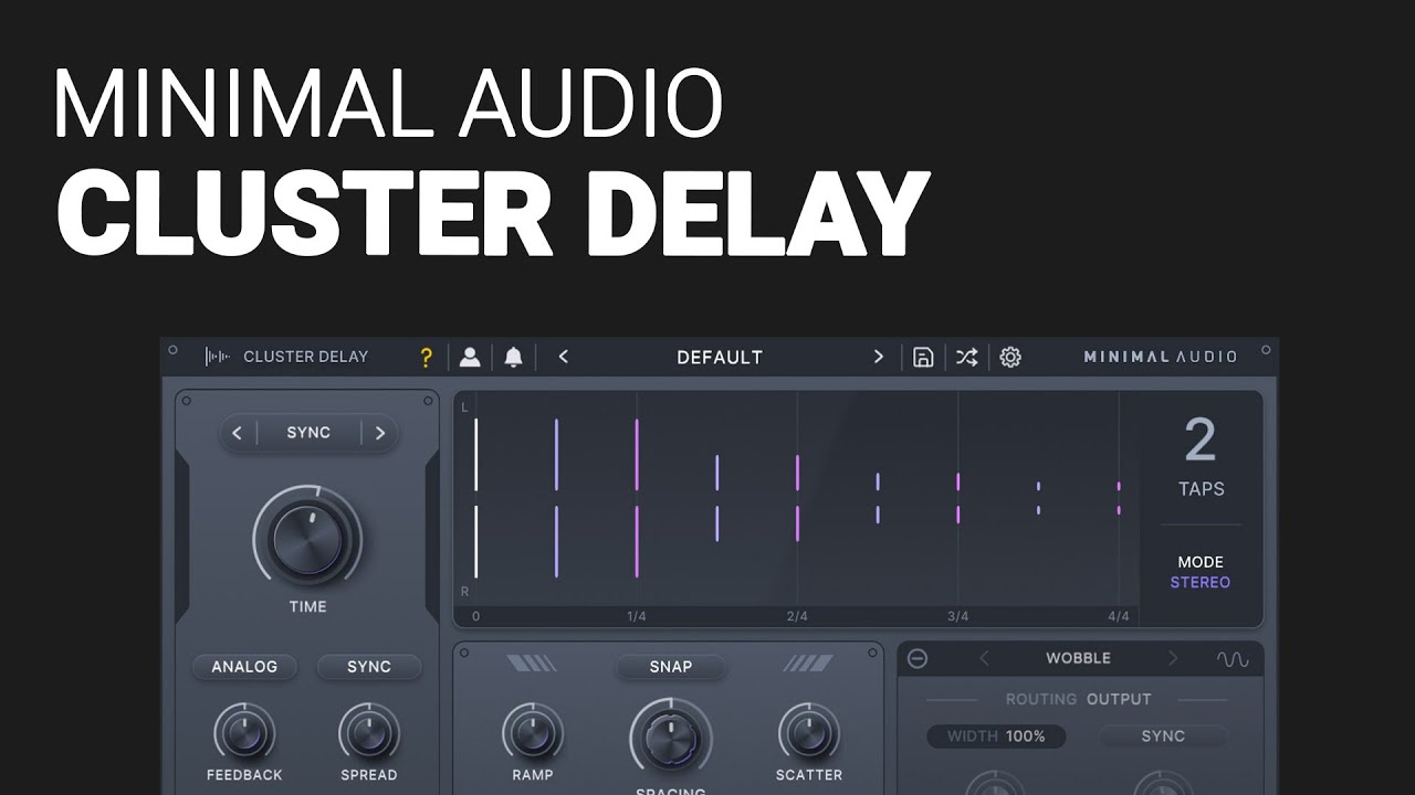 CLUSTER DELAY от Minimal Audio — подробное руководство
