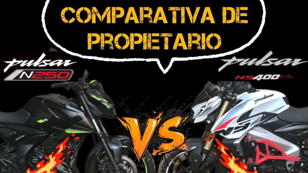 Pulsar N250 vs NS400Z - Review Completa de propietario