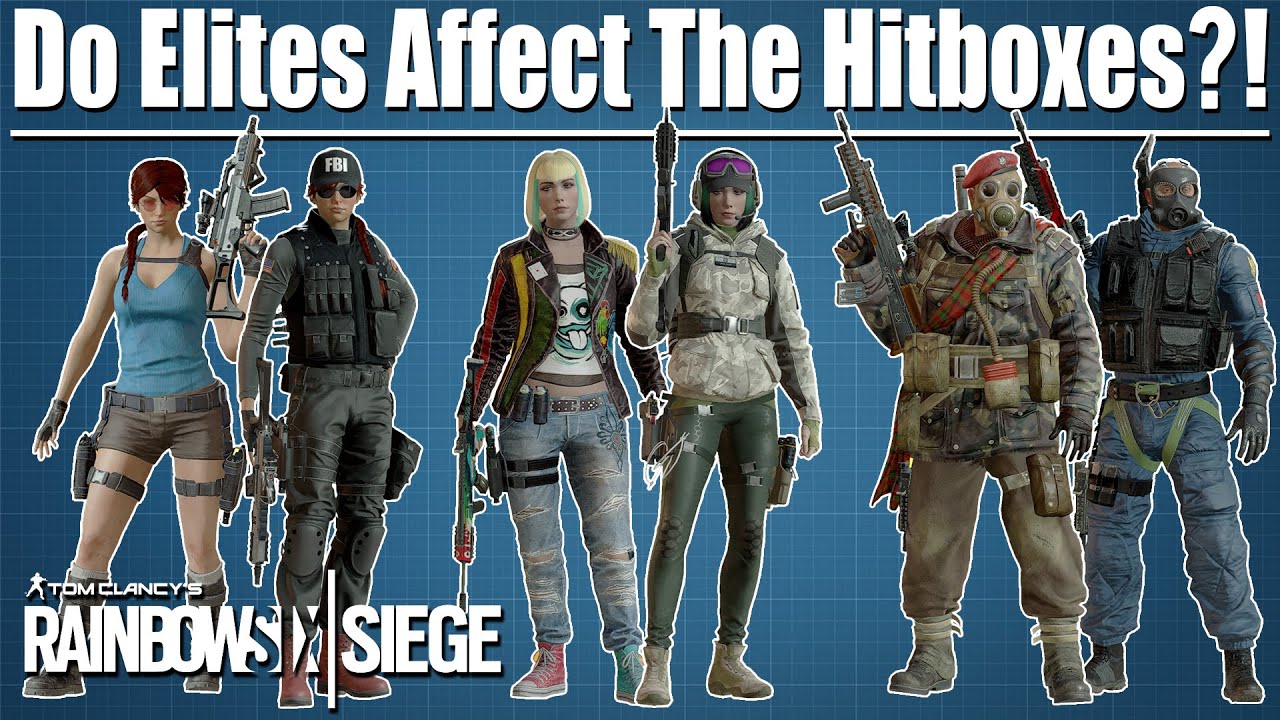 If the models are different, what about the hitboxes?! - Rainbow Six Siege