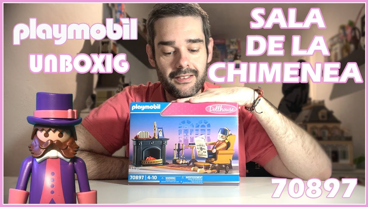 SALA DE LA CHIMENEA 70897 😍 SERIE VICTORIANA DE PLAYMOBIL 😍 UNBOXING 2022