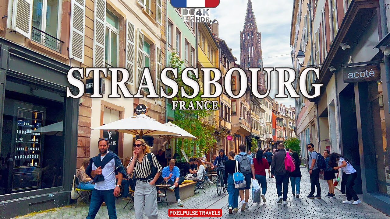 Strasbourg, France 4K | This Fairytale City in France Looks Like a Real Life Painting