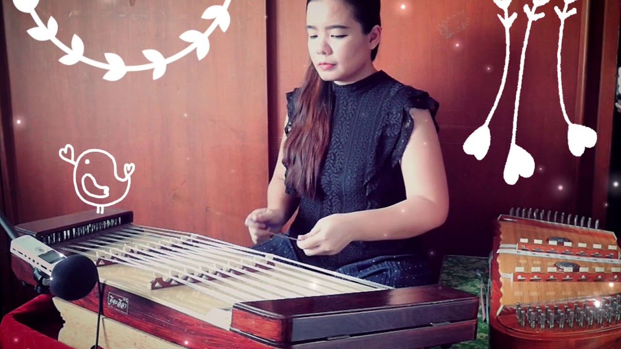 月亮代表我的心/The Moon Represents My Heart/พระจันทร์แทนใจ ขิมบรรเลง by ploy song