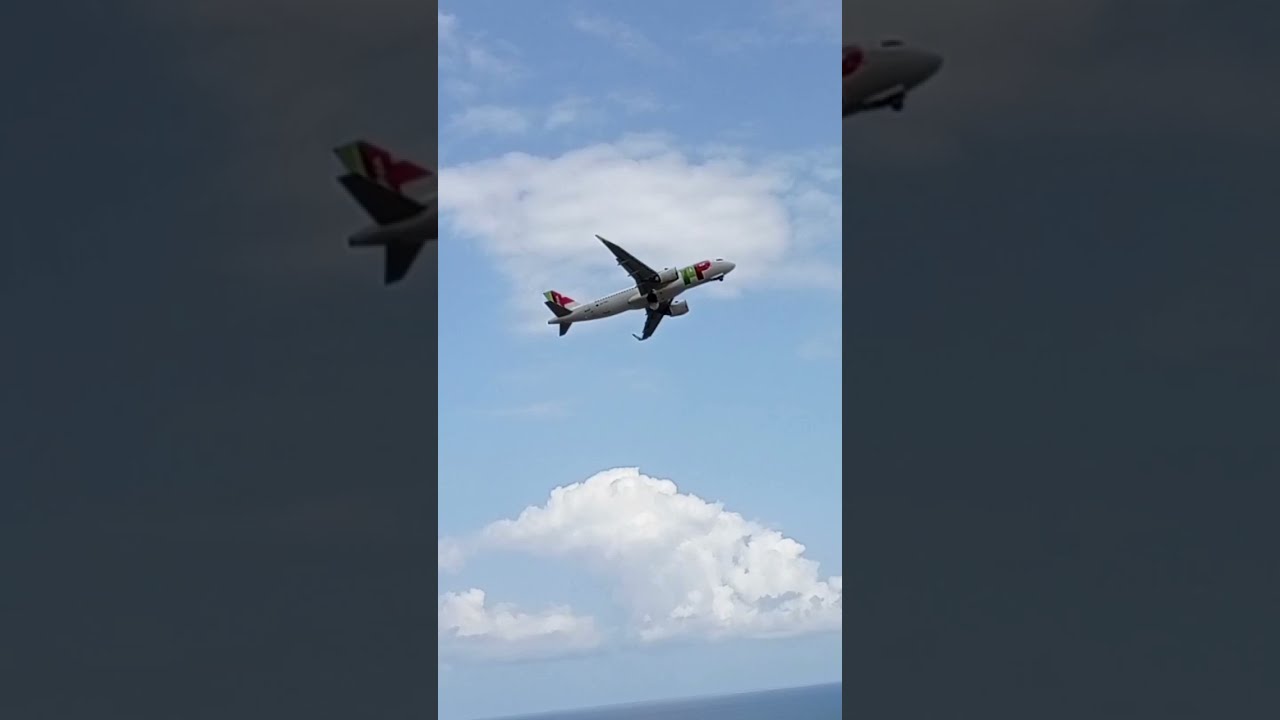6 beautiful takeoff seen from Runway 05 ✈️ #madeiraairport #takeoff #lpma #avengers #madeiralanding