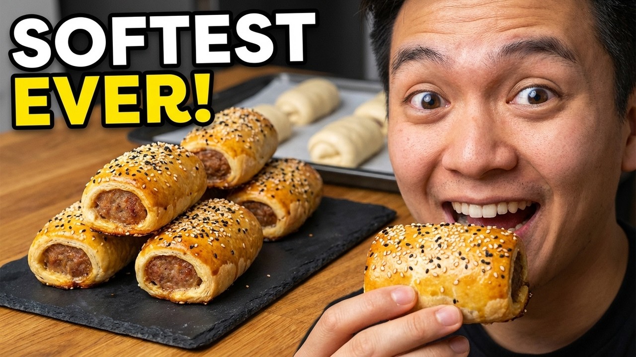 I made the softest Sausage Rolls ever