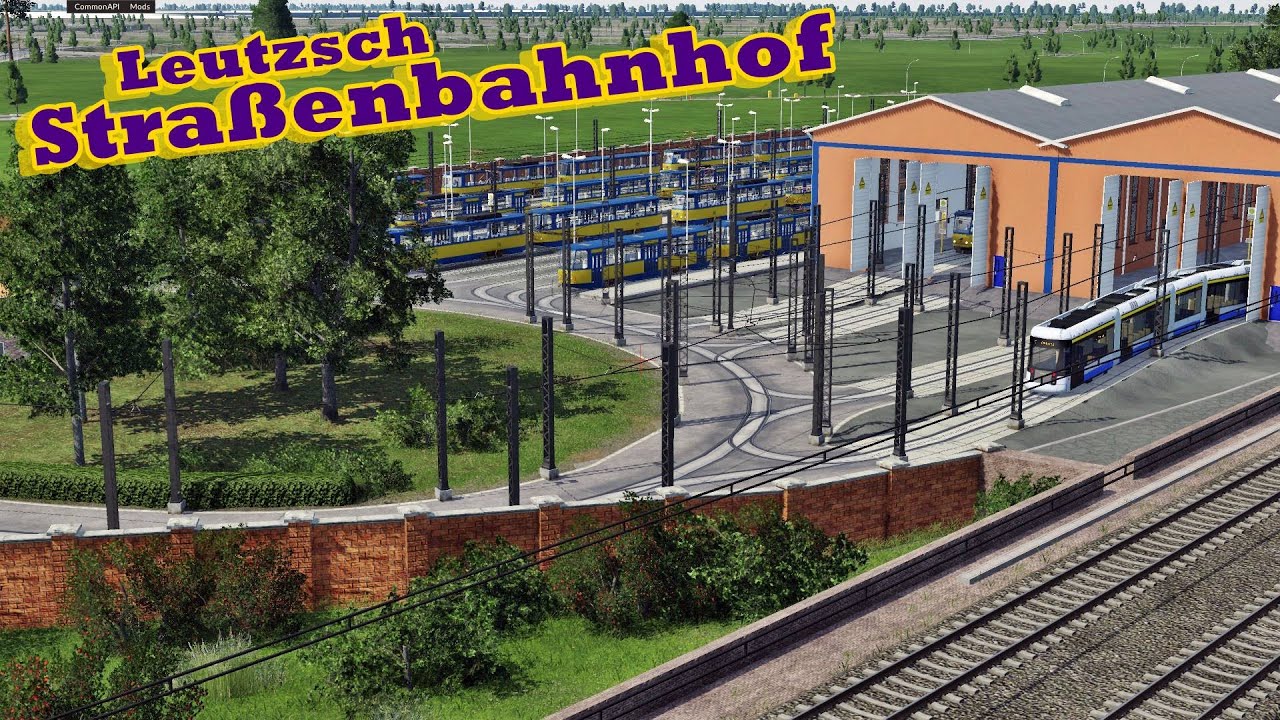 Transport Fever 2 | Straßenbahnhof Leutzsch | Leipzig Nachbau | # 028