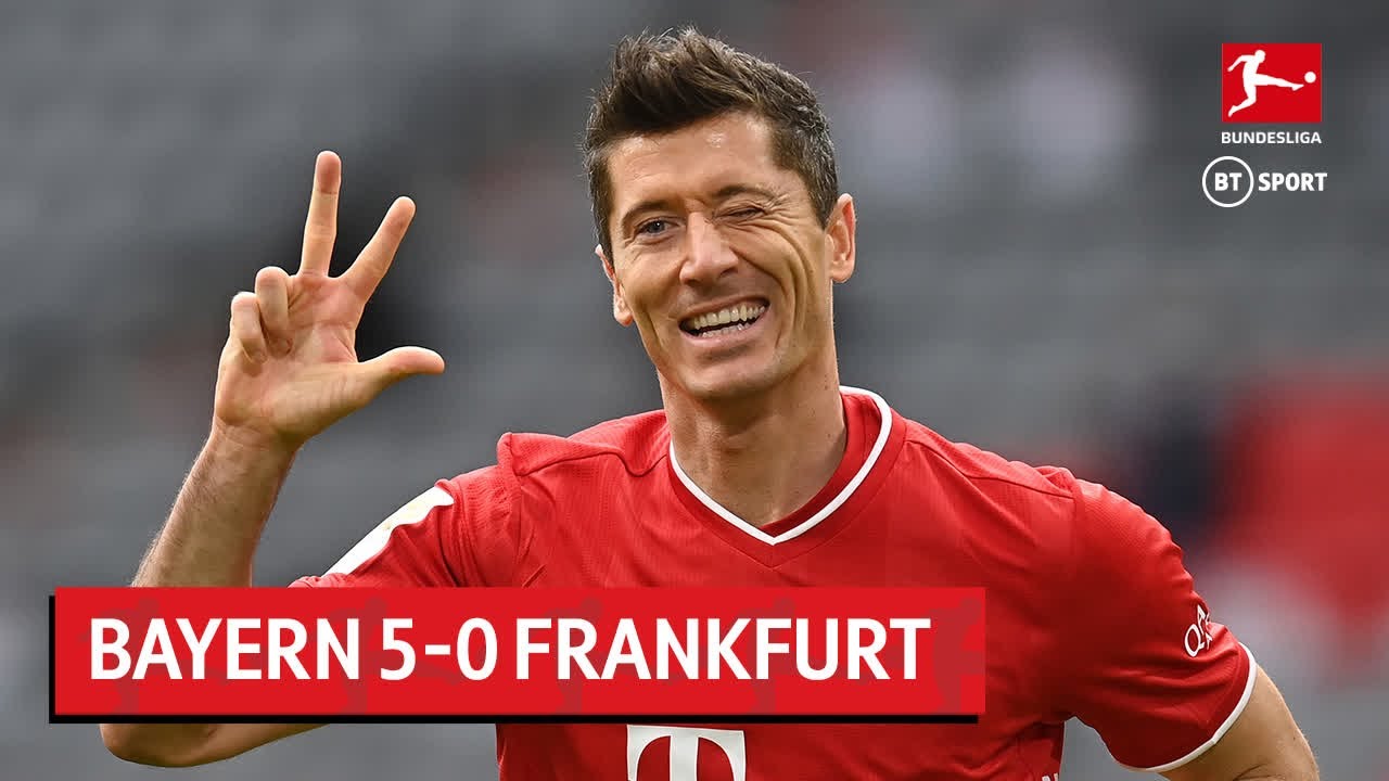 Bayern v Frankfurt (5-0) | Bundesliga Highlights