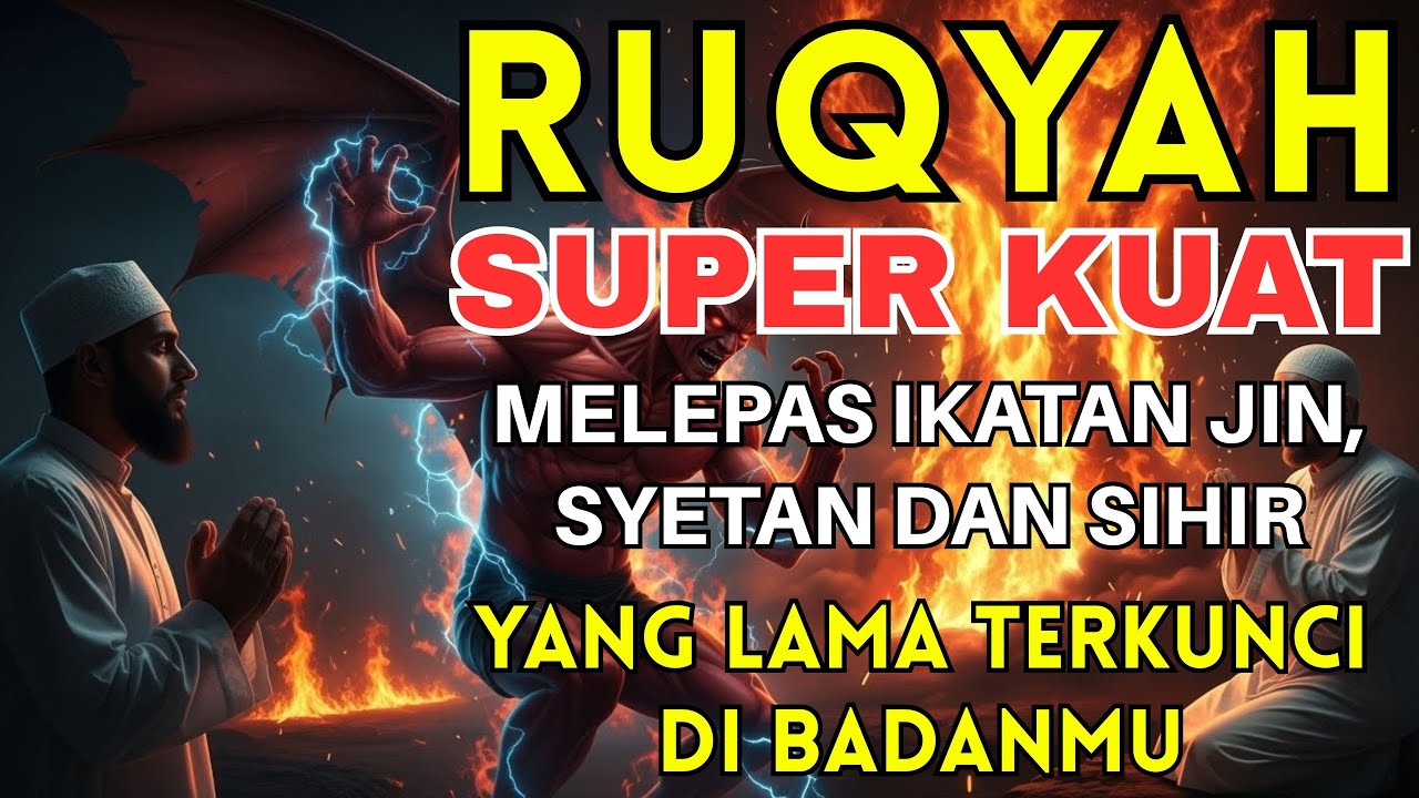 RUQYAH RUMAH PENGUSIR JIN, SETAN & SIHIR DI RUMAH & TUBUH | PENENANG FIKIRAN