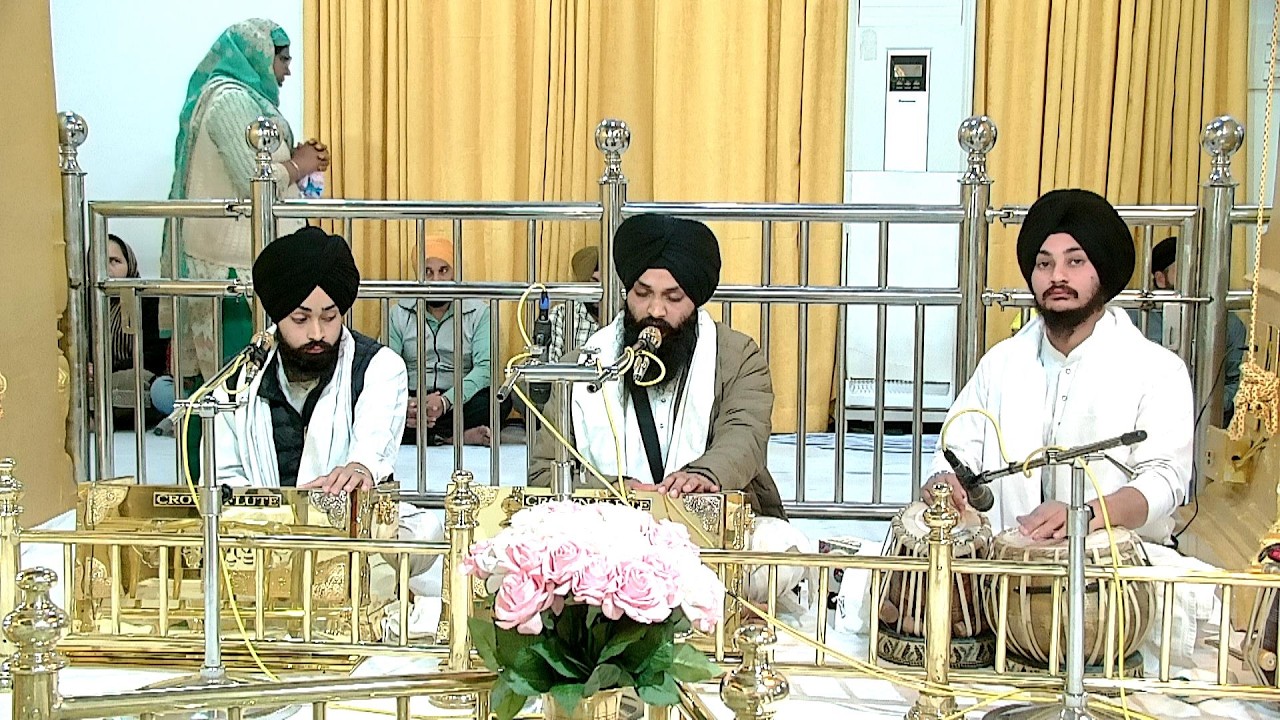 Live. Bhai Simrandeep Singh Hazori Ragi Takhat Sri Kesgarh sahib  Anandpur Sahib