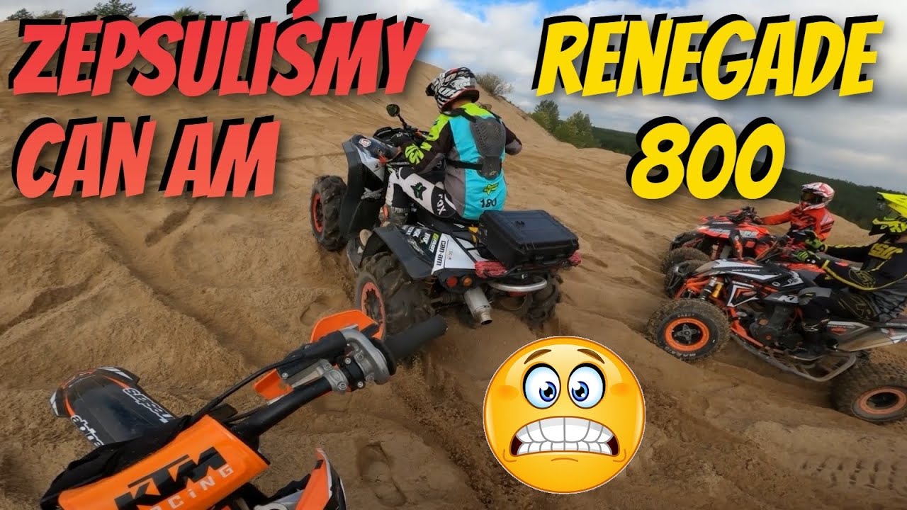Dostałem na testy CAN AMA Renegade 800 / Najmocniejsza przeprawówka, którą jeździłem / Super sprzęt