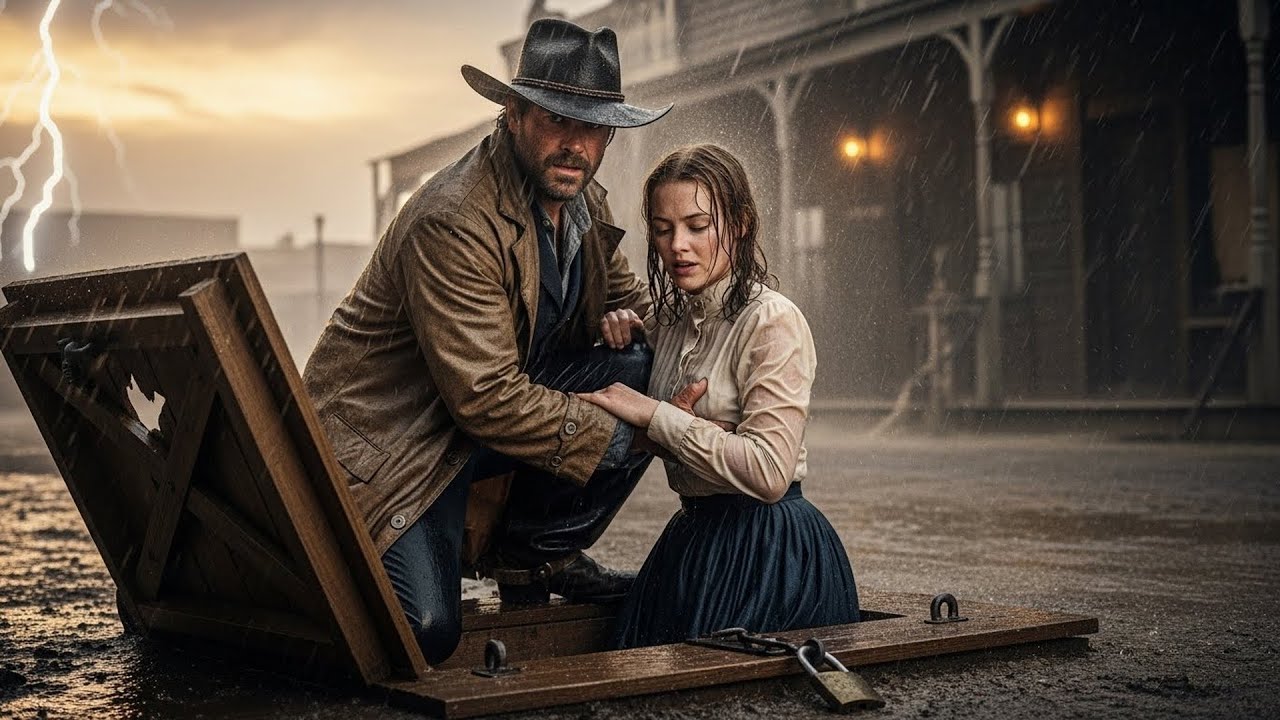 A Woman Was Locked In A Cellar While Storm Raged, Cowboy Heard Her Pounding And Broke Lock