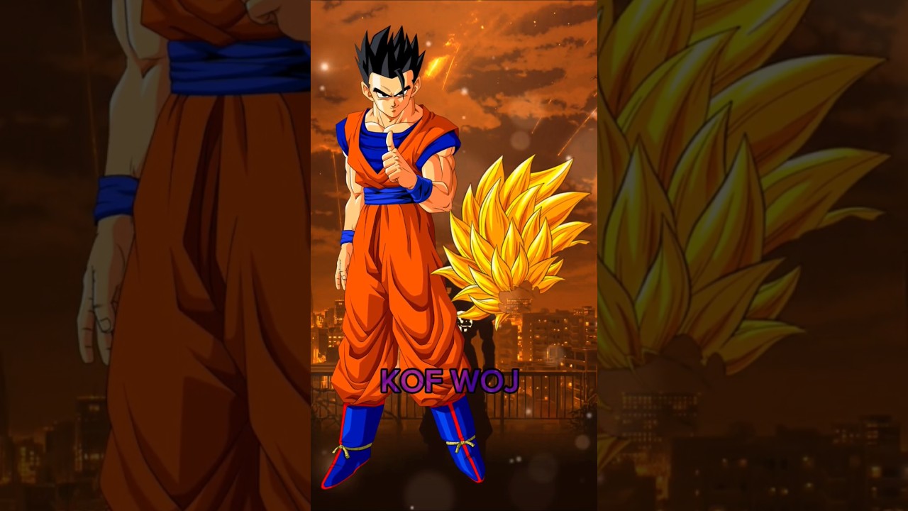Dragon Ball Gohan in Different Forms 🔥 #goku #dragoball #viralvideo #shorts