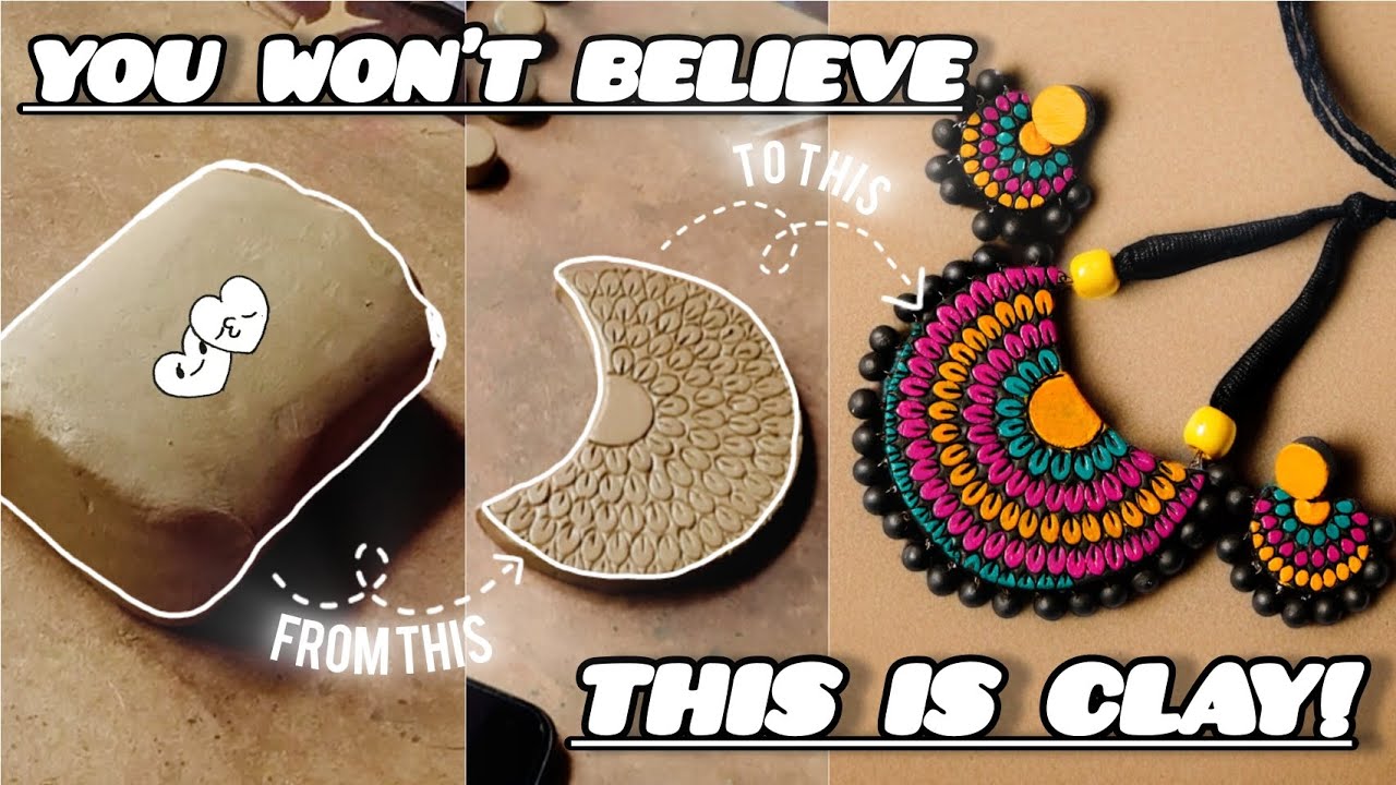 From Clay to WOW! How I Make Terracotta Jewelry Step-by-Step🌿