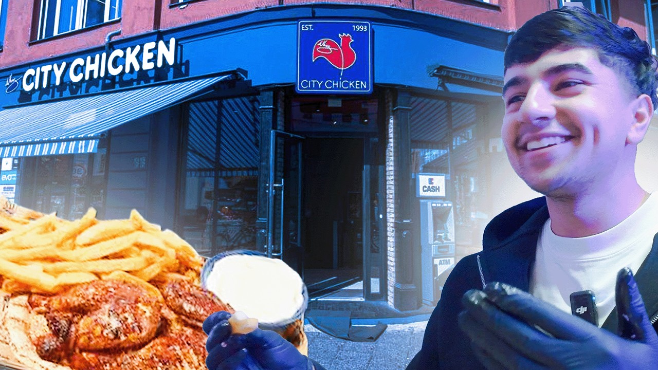 Ich probiere NHAS CITY CHICKEN zum ERSTEN MAL🤯🔥