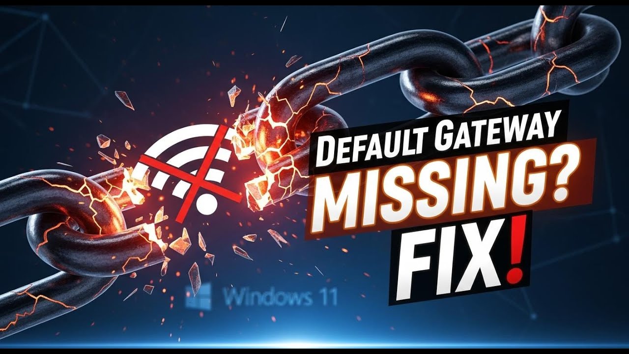 Fix the Default Gateway Is Not Available Windows 11 Default Gateway Is Not Available