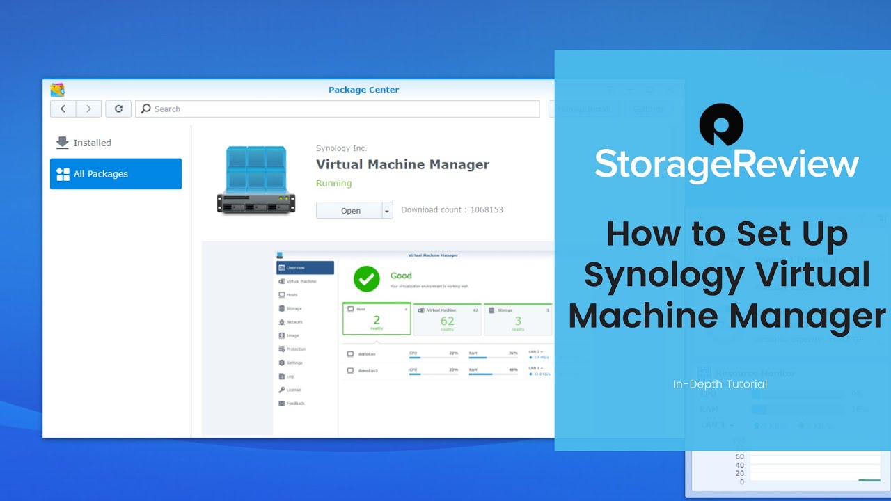 Пошаговое руководство по Synology Virtual Machine Manager