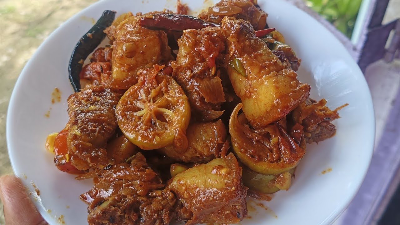 Lemon flavoured Pork Recipe😊ll @jeetjennyfoods#pork