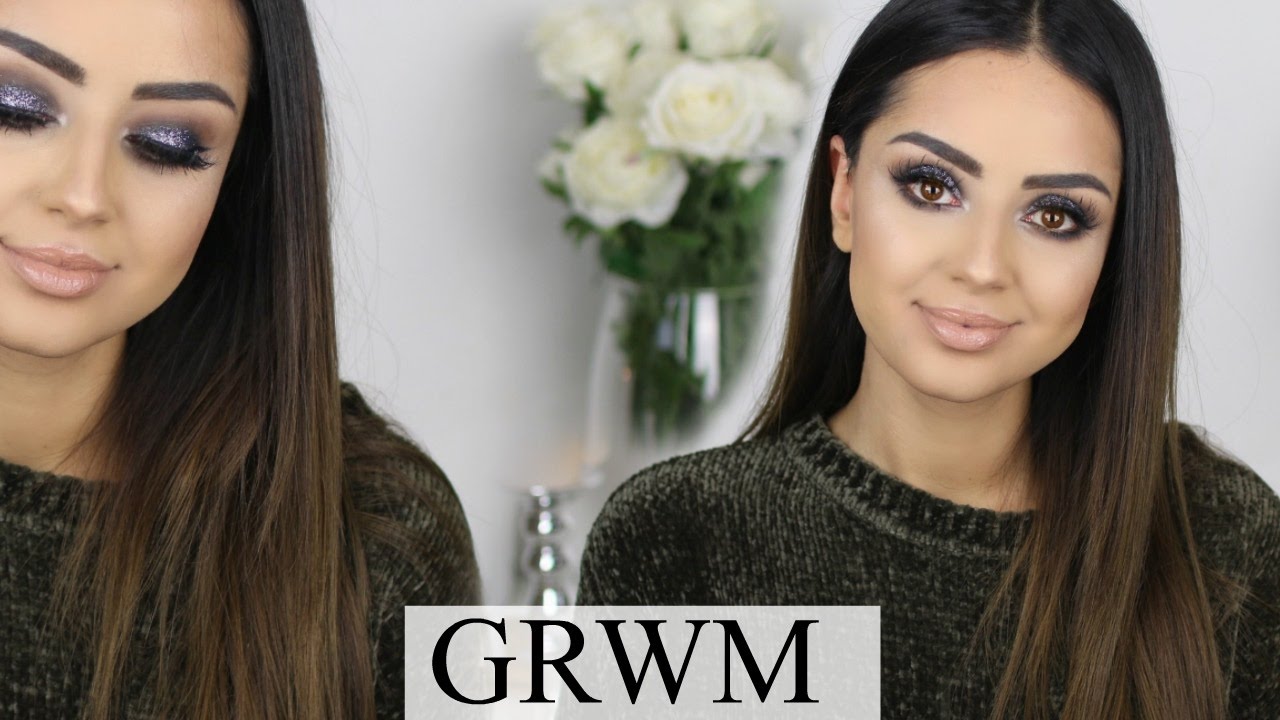 GRWM FÜR KONZERT I STYLE AND TALK I NYX LIDSCHATTEN+GLITZER