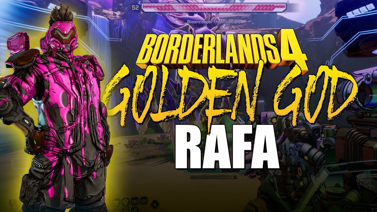 Golden God Rafa Build – Infinite Ammo & UVH6 Boss MELTS | Borderlands 4