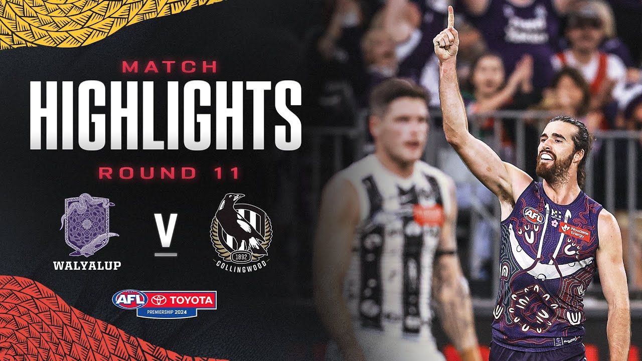 Walyalup v Collingwood Highlights | Round 11, 2024 | AFL