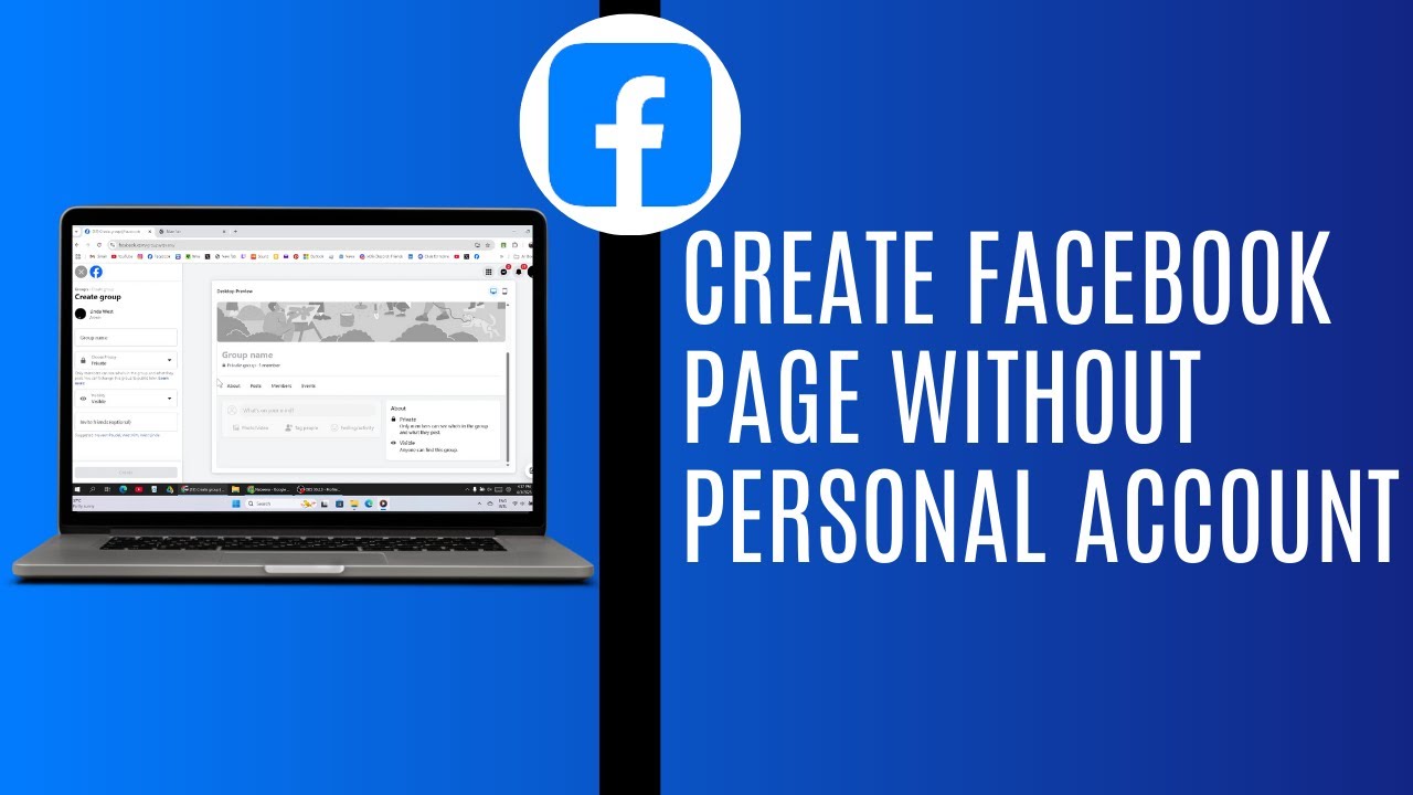 How To Create Facebook Page without Personal Account (2025)