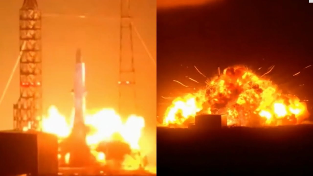 Ракета Blue Origin Джеффа Безоса взорвалась, превратившись в огромный огненный шар