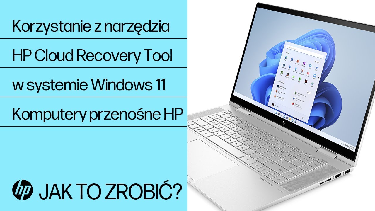 Korzystanie z narzędzia HP Cloud Recovery Tool w systemie Windows 11 | HP Support