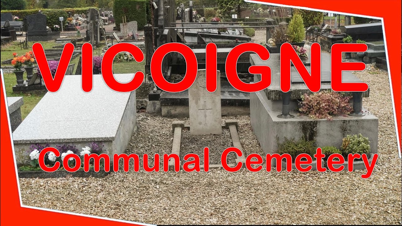Raismes (62) -  Vicoigne Communal Cemetery -