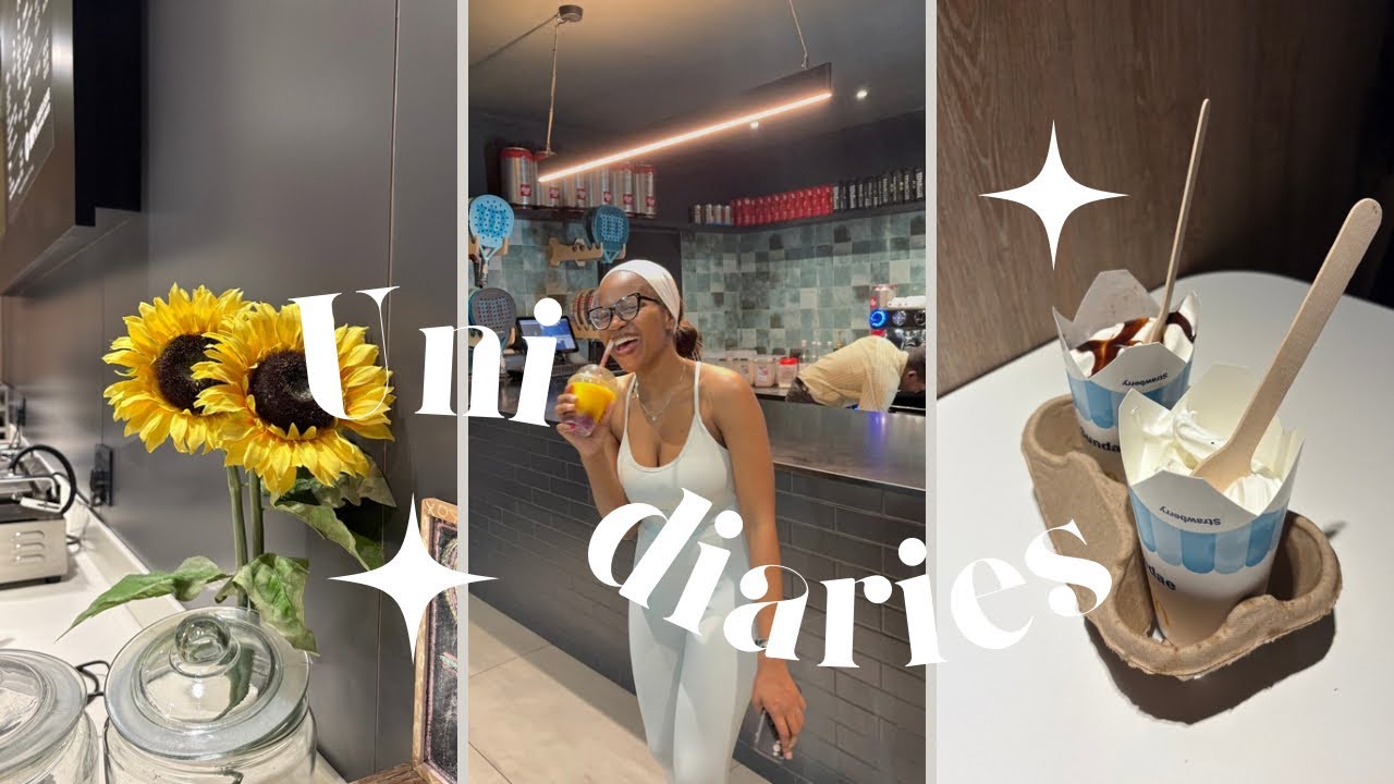 UNI VLOG: Test Week, Lots of Studying📚|SpaDate,Playing Padel,IceCream Dates, Having Fun #weeklyvlog 