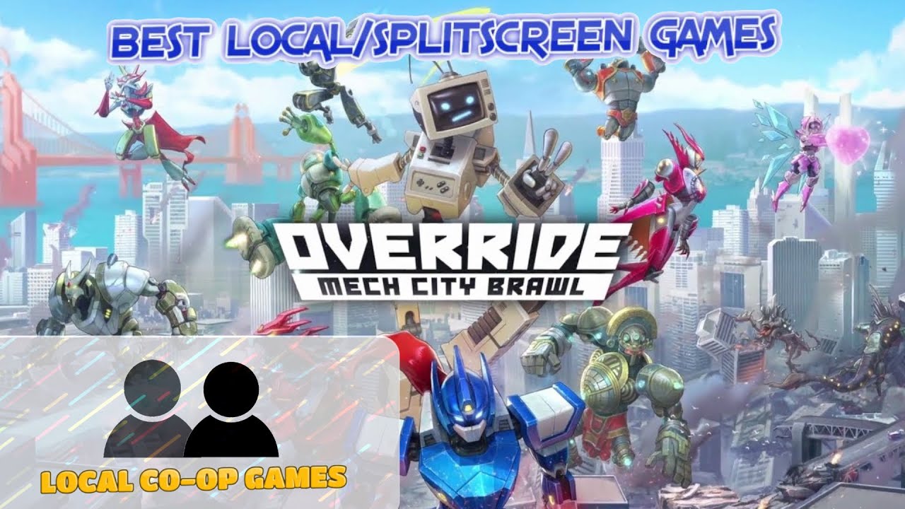 How to Play Splitscreen on Override Mech City Brawl