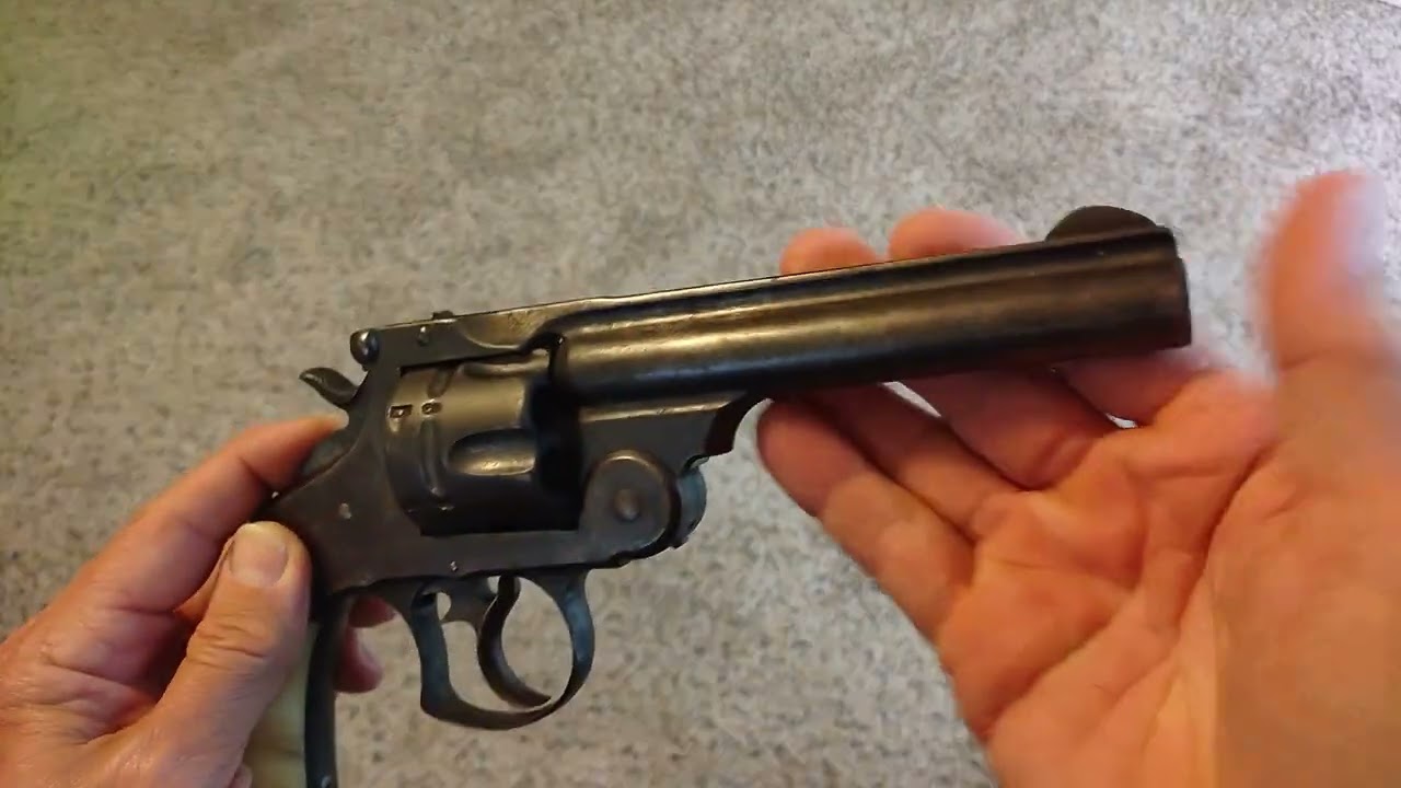 Smith & Wesson 44 Russian revolver, circa 1880-1890