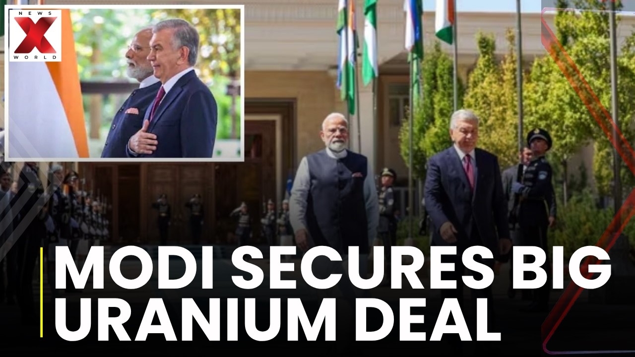 India Uzbekistan Elevate Ties as Modi Secures Uranium Deal and Strategic Partnership | NewsX World