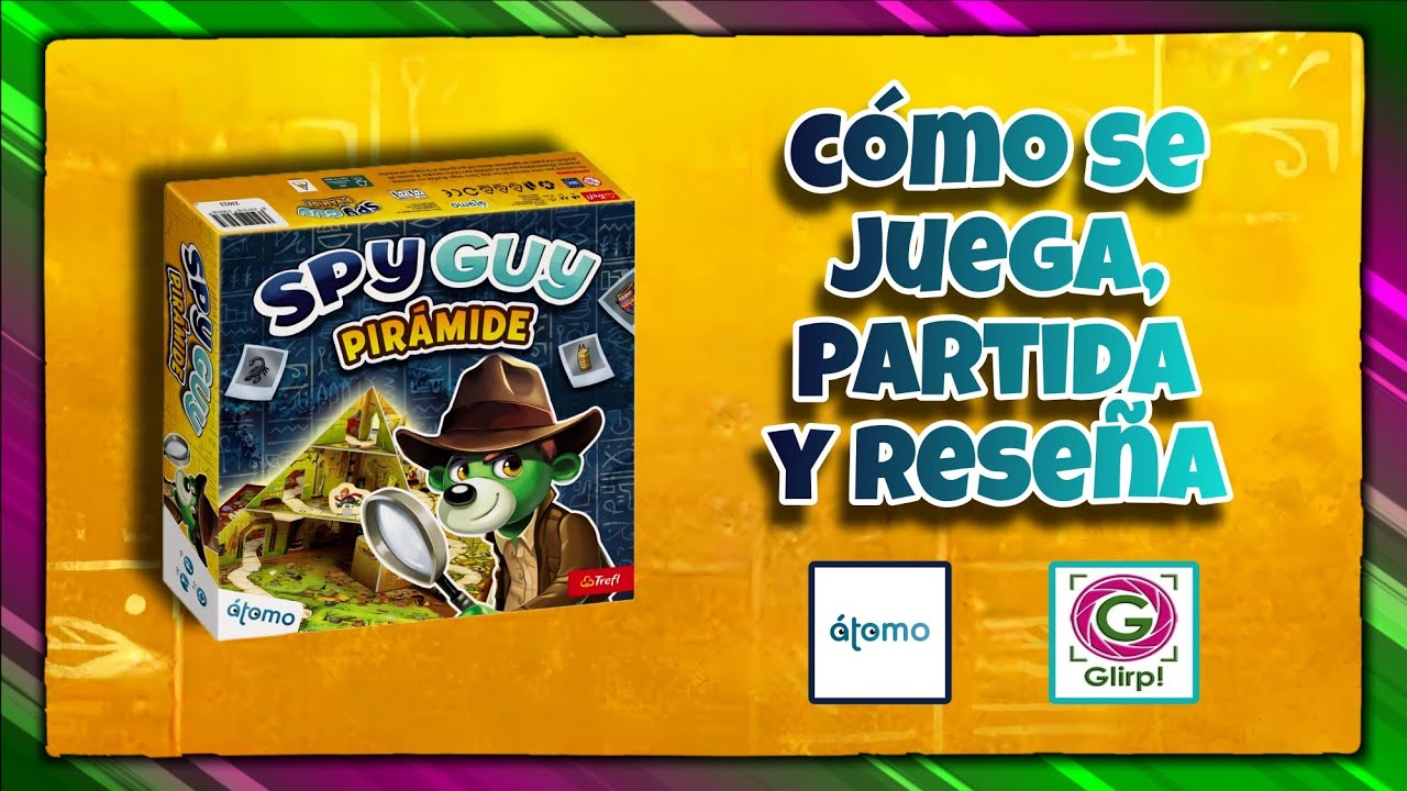 Spy Guy Pirámide 🔍 Cómo se juega + partida + reseña 🔎