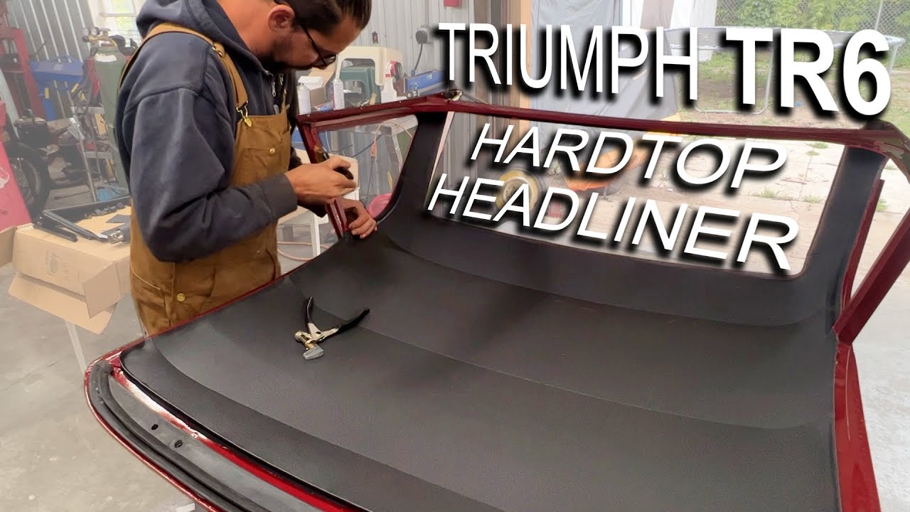 TR6 - Hardtop headliner installation - Part 1
