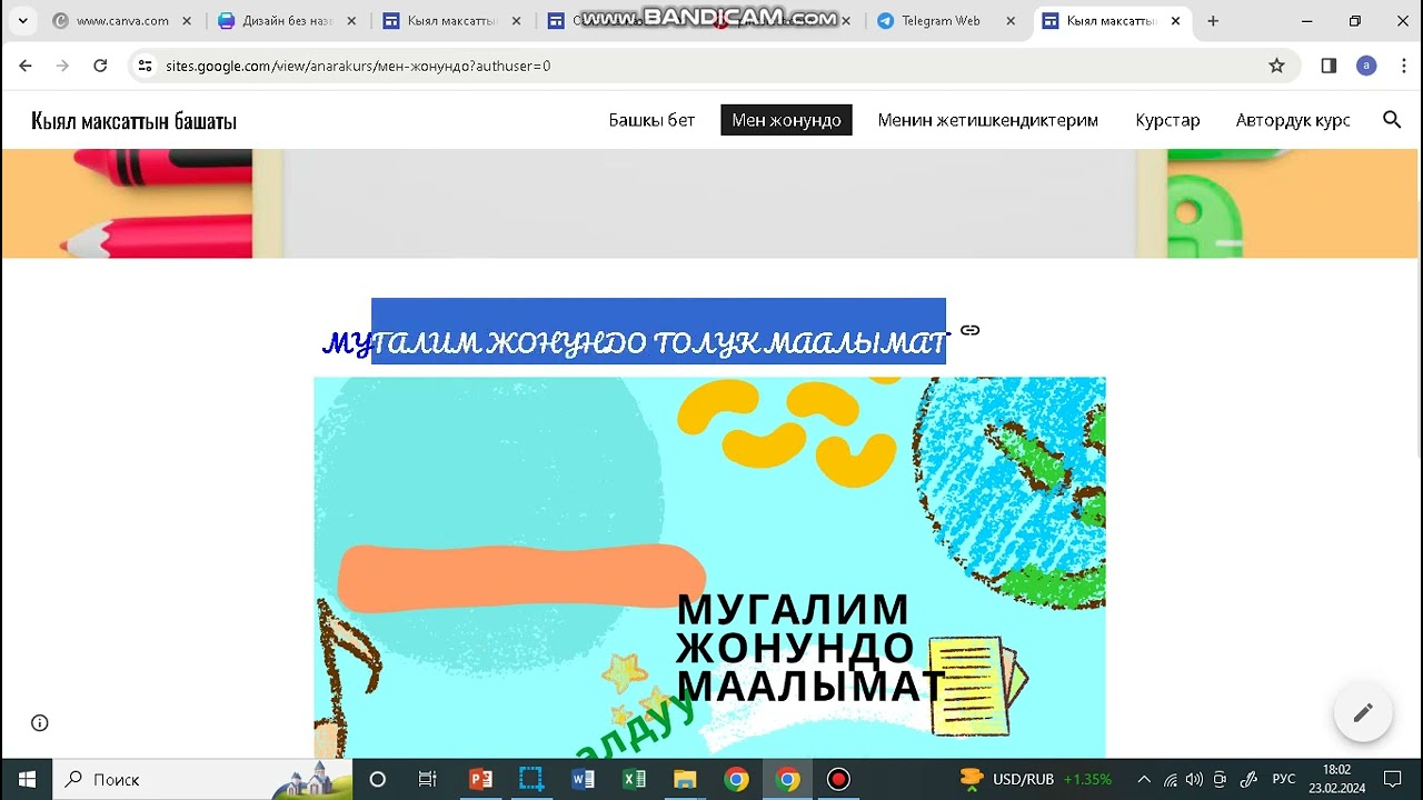 электрондук портфолио