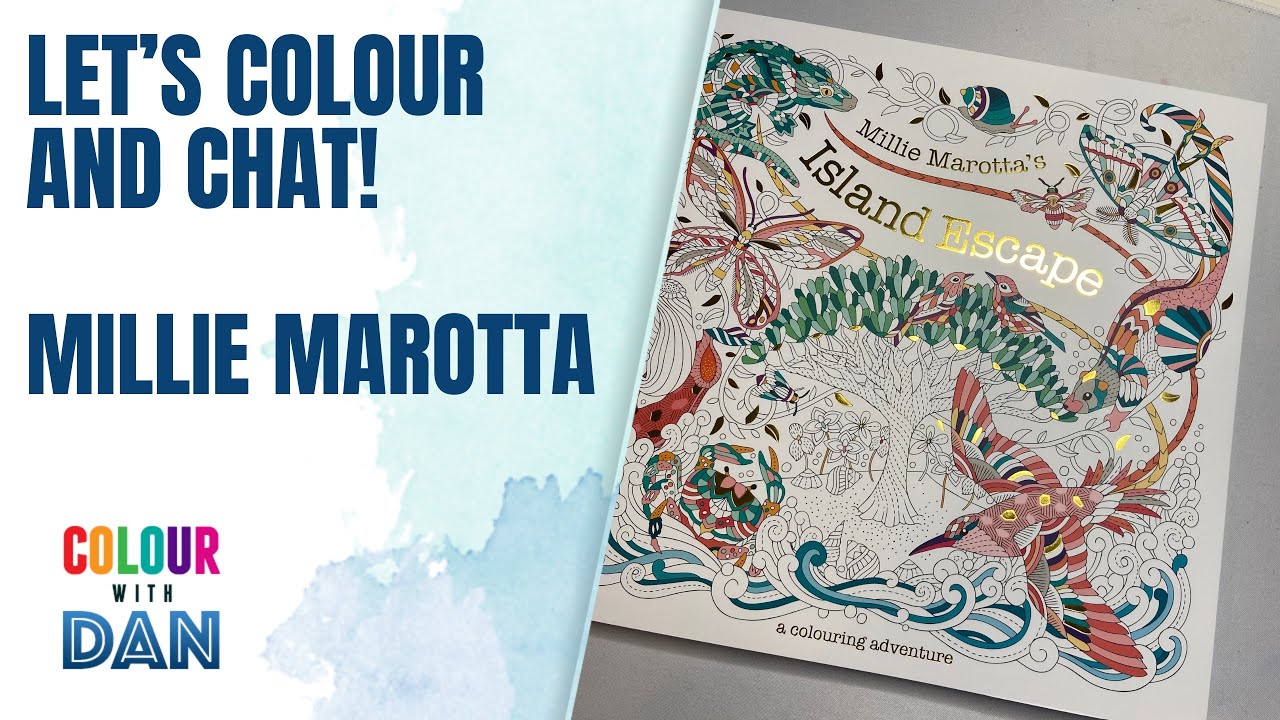 Let’s colour and chat - MIllie Marotta