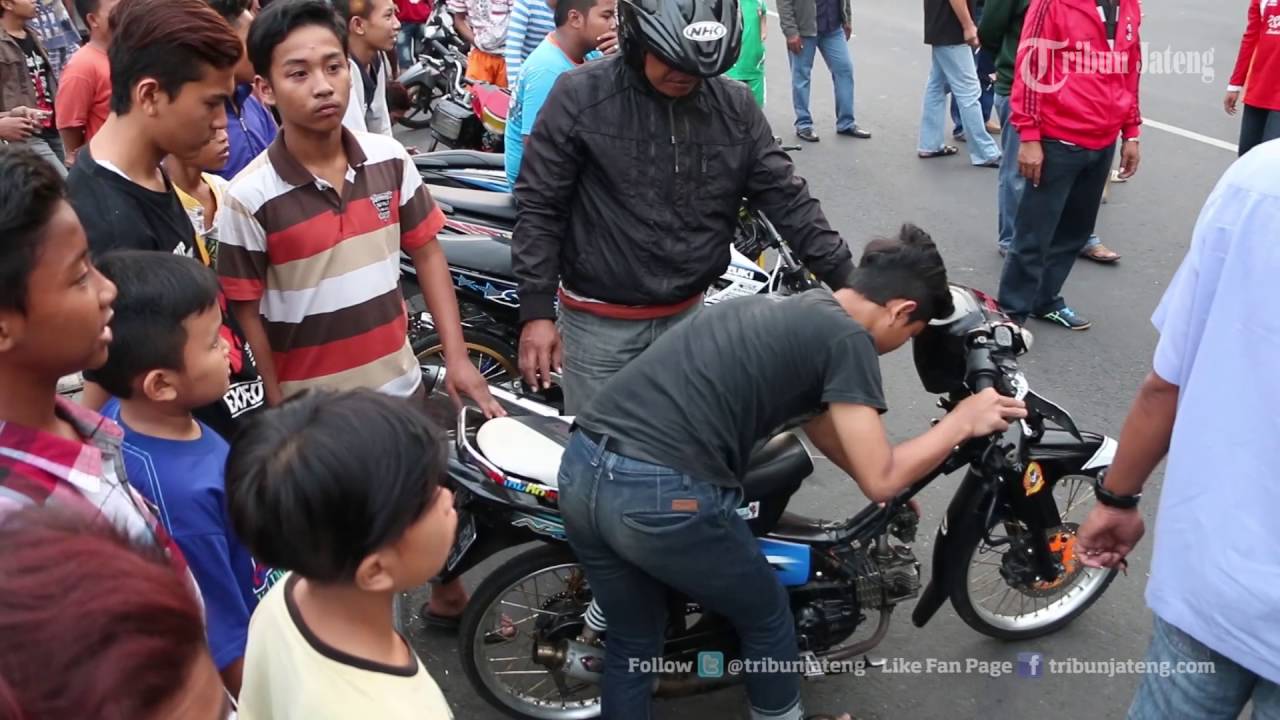 Balap Liar di Jalan Suratmo Semarang Dikukut Polisi