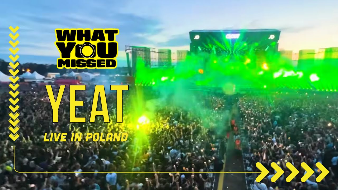 Yeat Insane Live Show In Poland @CloutFestival PURE RAGE - What You Missed
