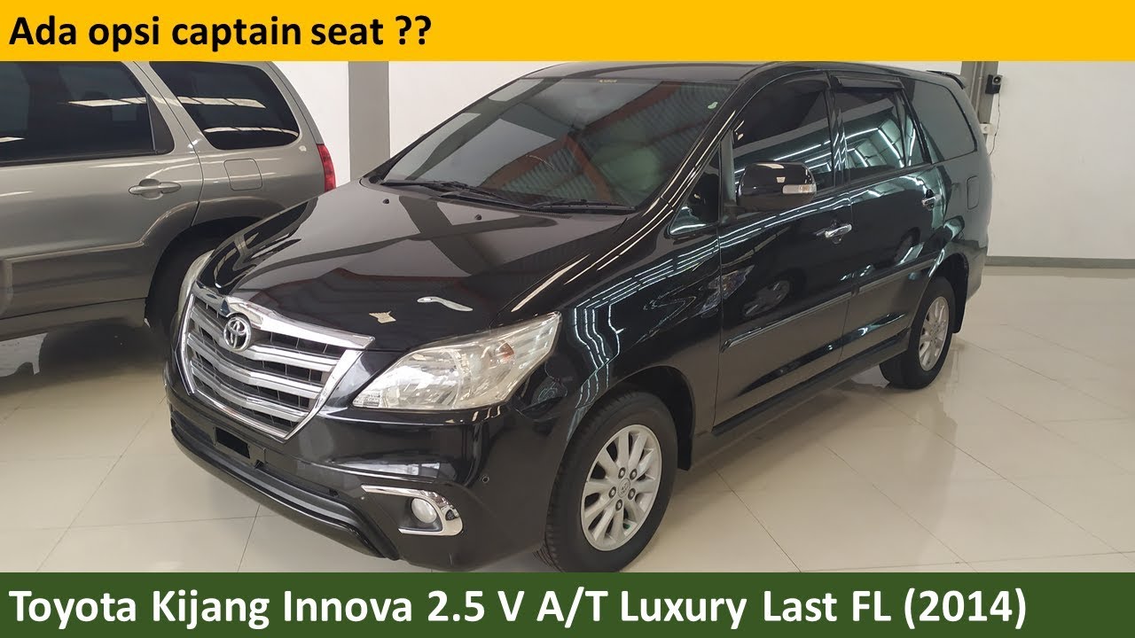 Toyota Grand New Kijang Innova 2.5 V Luxury Last FL (2014) review - Indonesia