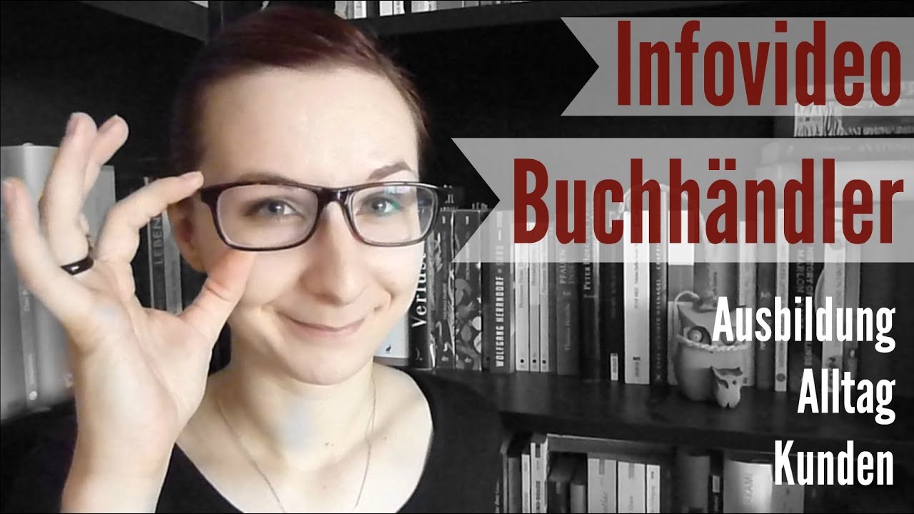 INFOVIDEO BUCHHÄNDLER: Ausbildung, Alltag, Kunden.