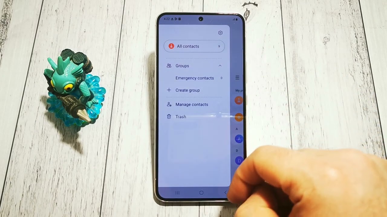 SAMSUNG GALAXY S22: Как создать группы контактов | Краткое руководство