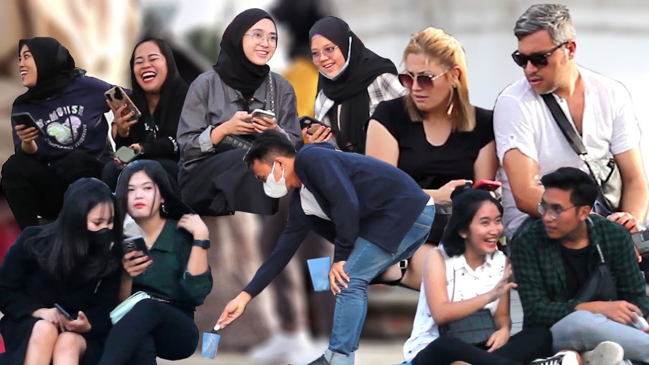 PRANK KASIH DUIT KE BULE, SEPERTI INI EKSPRESI BULE KALO DI KASIH DUIT. LUCU BANGET