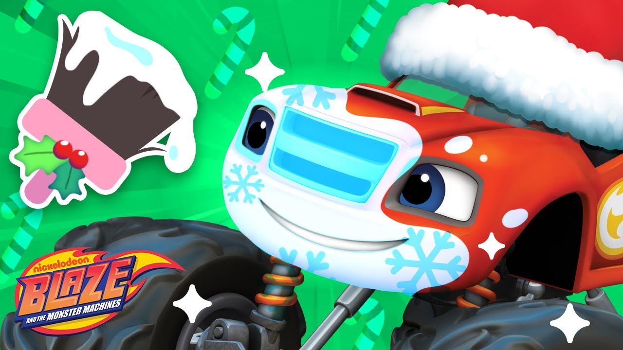 Makeover Machines #8 🎅🎄 Holiday Edition! | Games for Kids | Blaze and the Monster Machines