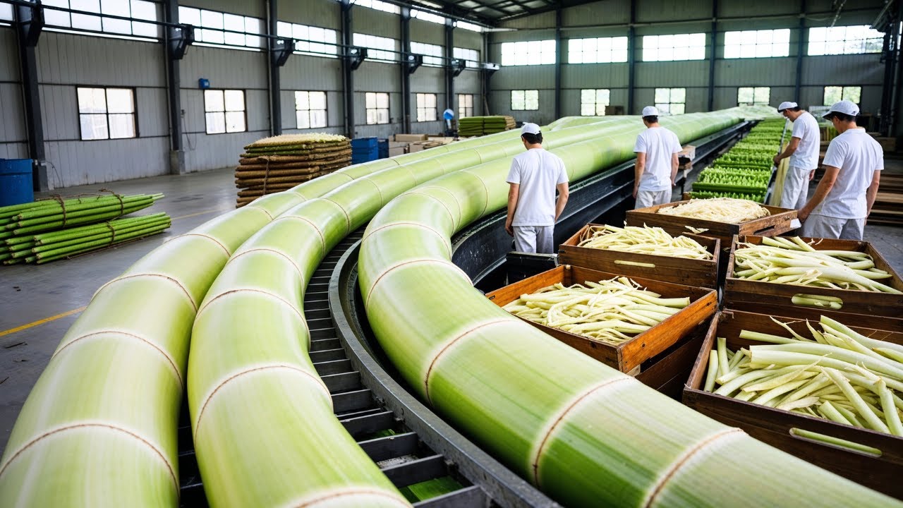 Bamboo Processing: From Planting to Toothbrush Factory