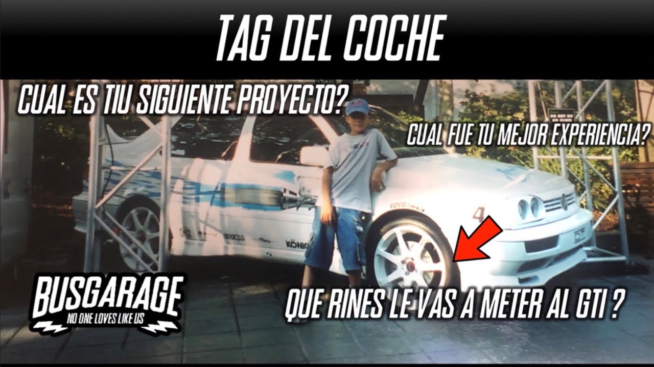 TAG DEL AUTO | BUSGARAGE #volkswagen #primerauto #proyectogti