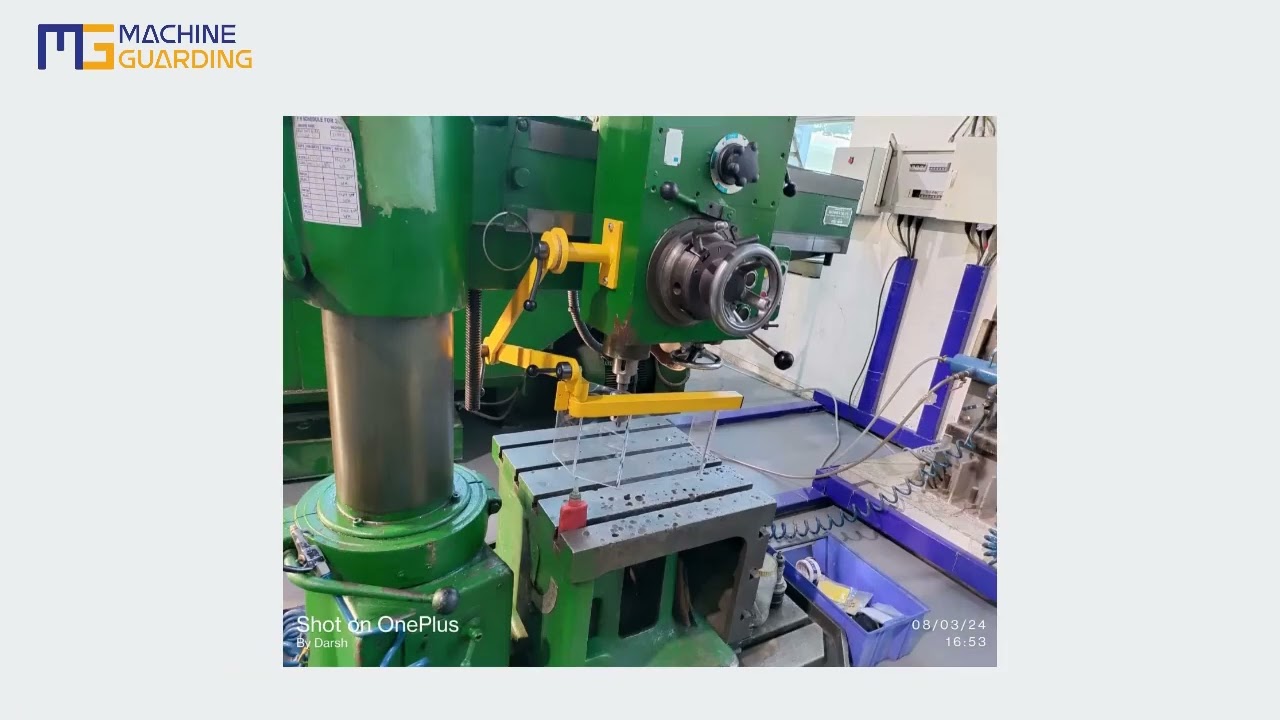 Stay Safe with Our Milling Machine Safety Guard!