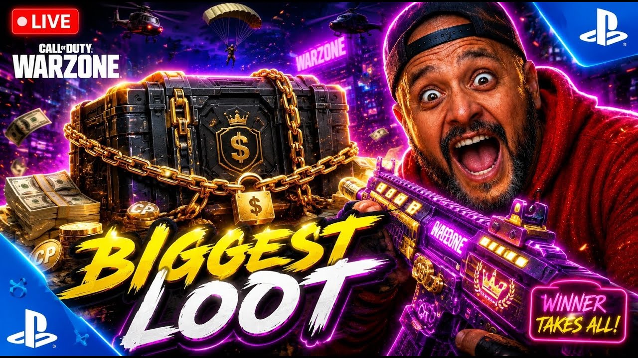 🔥 BIGGEST LOOT EVER in WARZONE! 💰 Gold Chains & Cash Everywhere! 🔥