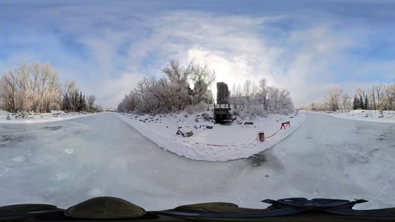 Prince's Island Ice Skating Rink